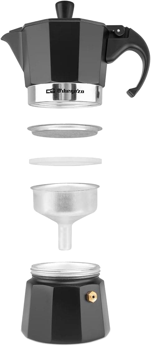 Thumbnail 5 de Orbegozo KFN 310 Cafetera Italiana 3 Tazas ☕ Apta para todo tipo de cocinas