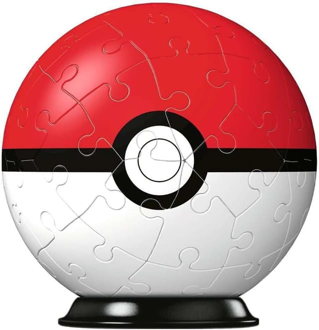 Detalle 2 de Ravensburger Puzzle 3D Pokémon Pokéball 🧩 para Niños y Adultos