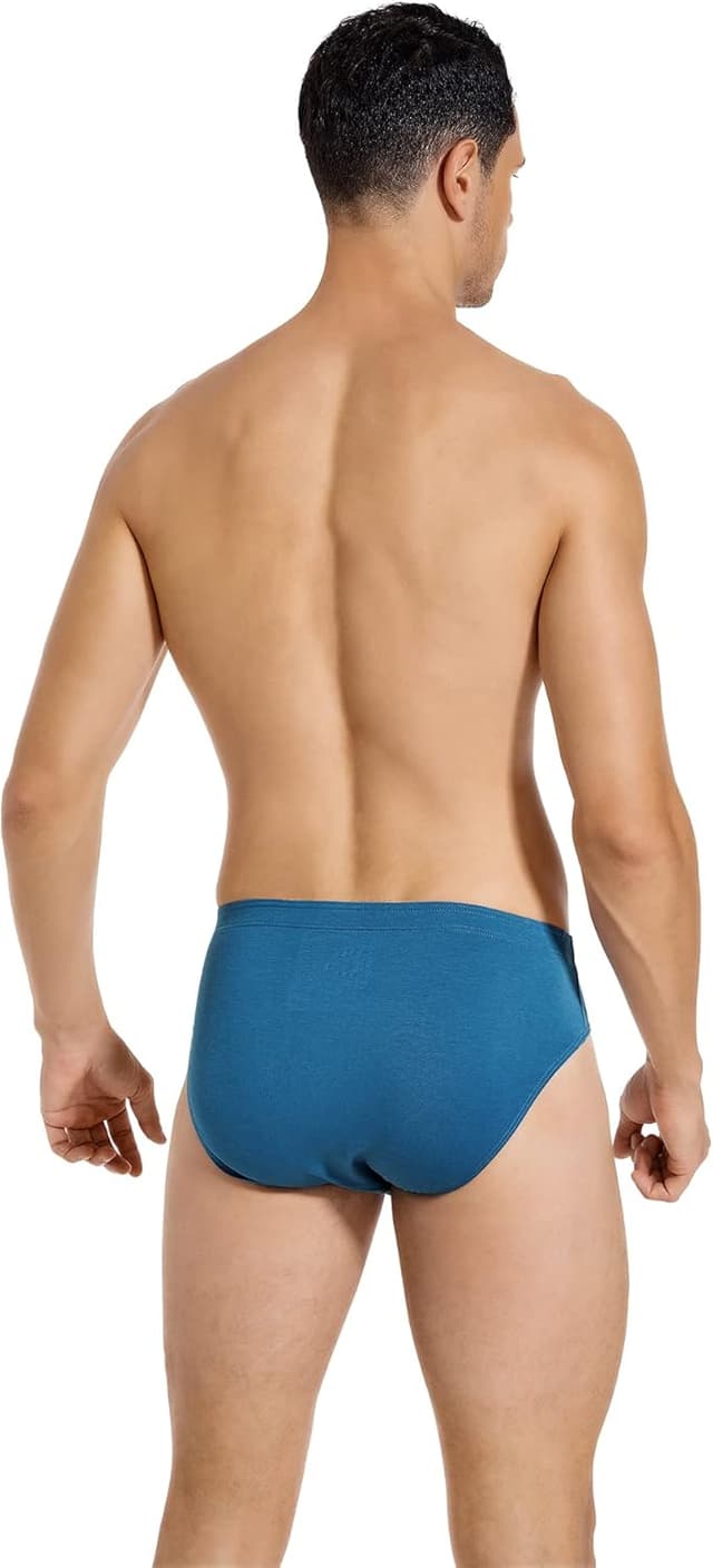 Detalle de INNERSY Herren Slip – weiche, atmungsaktive Sport-Basics im 4er Pack