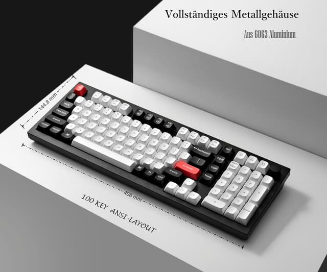 Detalle 2 de Keychron Q5 HE Wireless Tastatur 96%