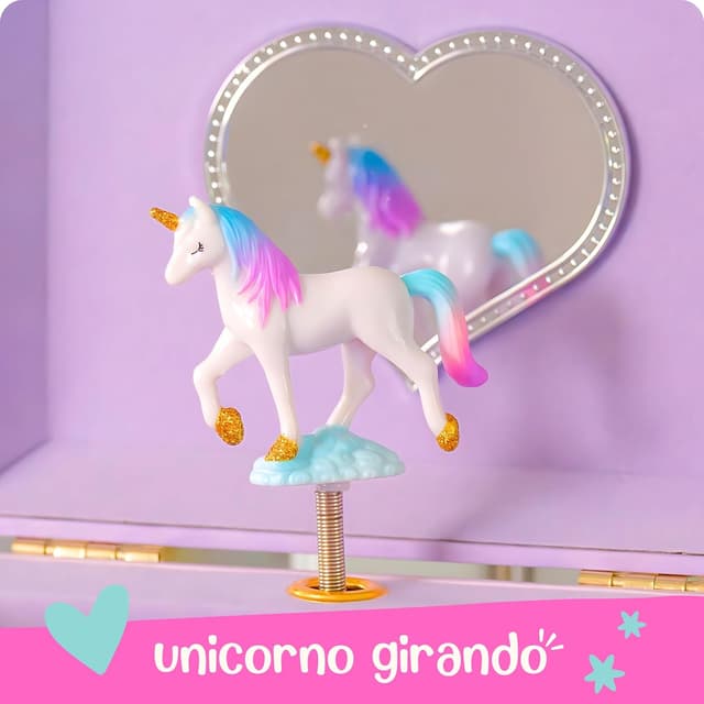 Thumbnail 4 de Giggle & Honey Joyero Unicornio grande