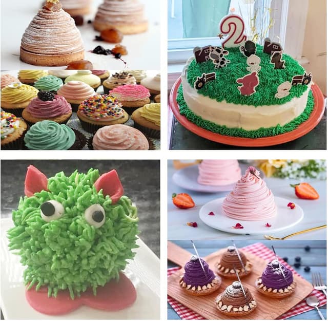 Thumbnail 4 de Xanewza Spritztüllen Set 3 Stück 5–8 mm 🎂