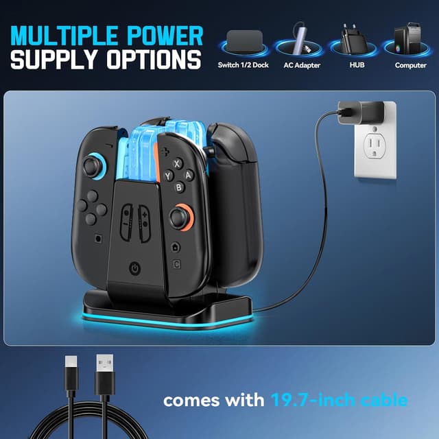 Detalle 2 de Rysker Switch 1/2 Controller Ladestation