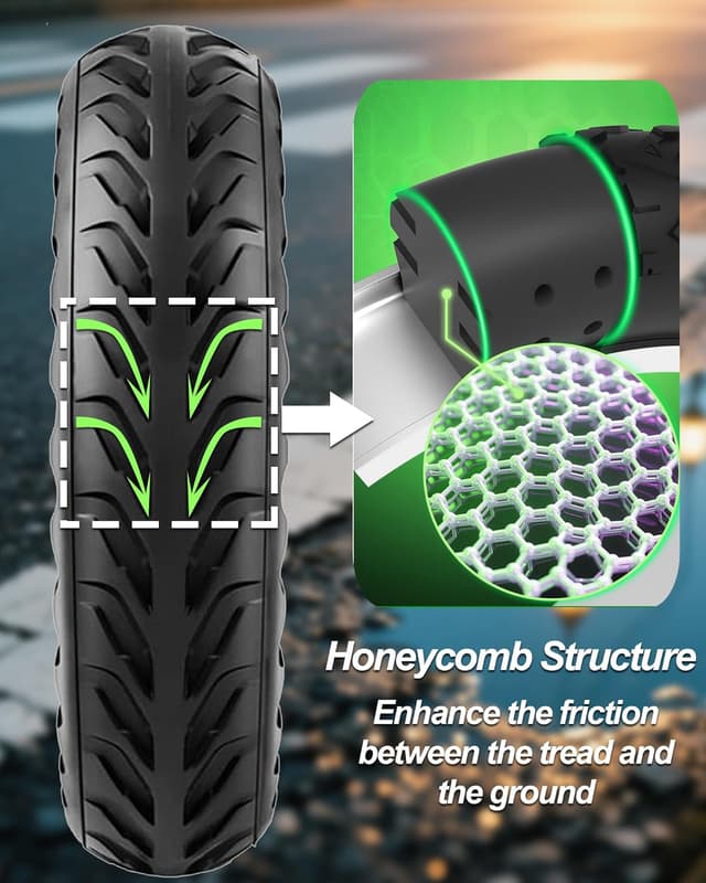 Detalle 2 de BEBEJIA E-Scooter Reifen 50/75-6.1