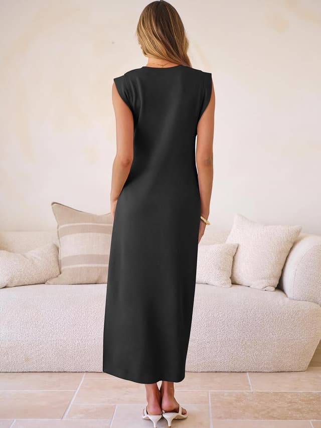 Thumbnail 5 de ANRABESS Women Summer Sleeveless Maxi Dress