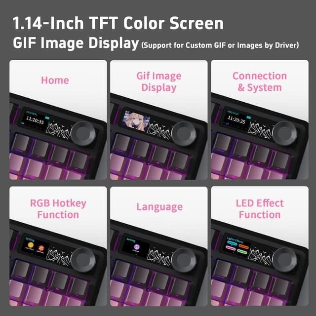 Thumbnail 6 de nacodex AJAZZ AK980 V2 98% Wireless Keyboard