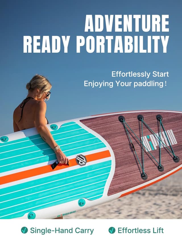 Thumbnail 5 de niphean 10’6" Inflatable SUP Board