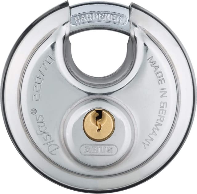 Detalle de Discus padlock 220/70 with 7 security