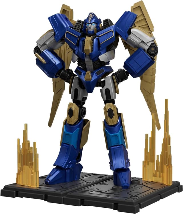 Detalle de BLOKEES Transformers Classic Class 14 Sentinel Prime collectible figure with light-up eyes