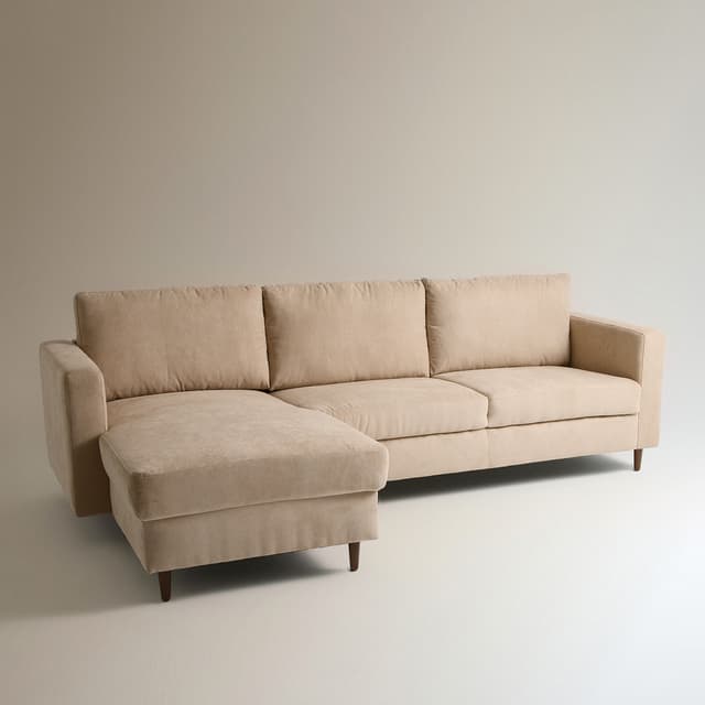 Detalle 2 de El Corte Inglés Alan sofá 4 plazas chaiselongue reversible