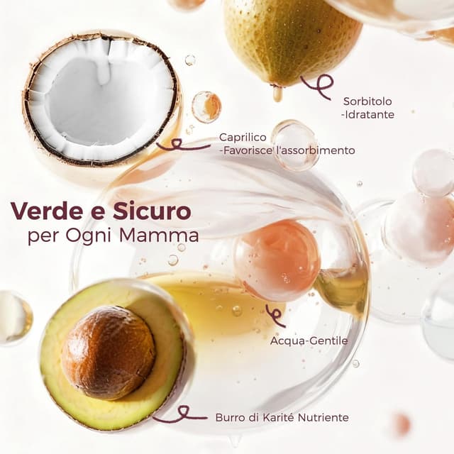 Detalle de Momcozy ComfortNip crema capezzoli per allattamento lenitiva senza lanolina con applicatore in ceramica, 50 g