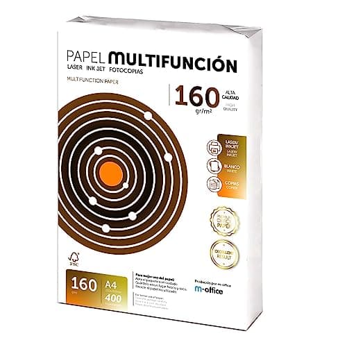 Detalle de m-office Folios A4 160 g — 400 hojas 📄
