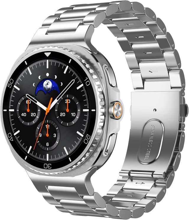 Detalle de TiMOVO Metal Strap for Samsung Galaxy Watch 8 40/44 mm & Watch 8 Classic 46 mm