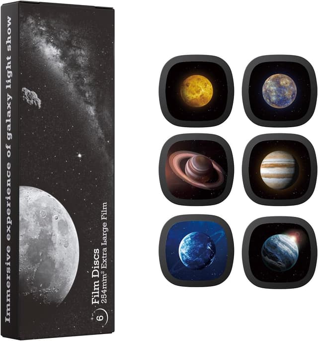 Detalle de Ainael Galaxy Disques 6 diapos pour projecteur