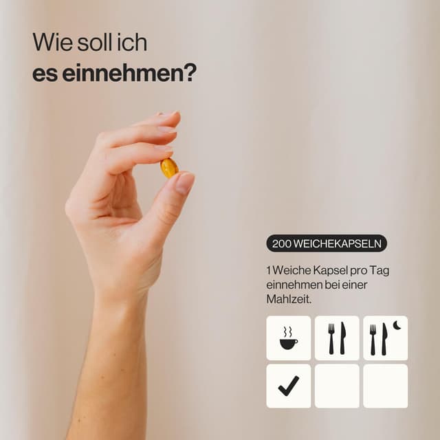 Detalle de Natürliches Vitamin E (Alpha-Tocopherol) 400 IU pro Kapsel – 200 Weichkapseln mit Bio-Nativem Olivenöl extra von Zenement