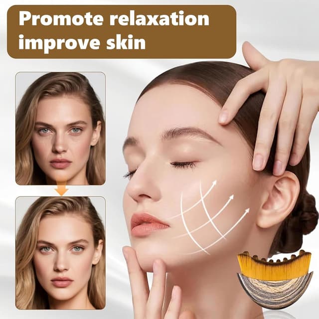 Thumbnail 2 de 2 PCS Lymphatic Drainage Face Brush