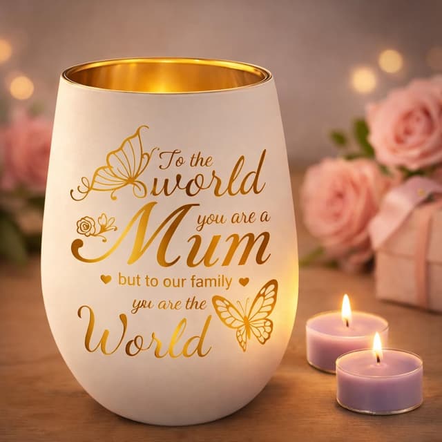 Detalle de for Mum fromDaughter & Son Tealight Holder