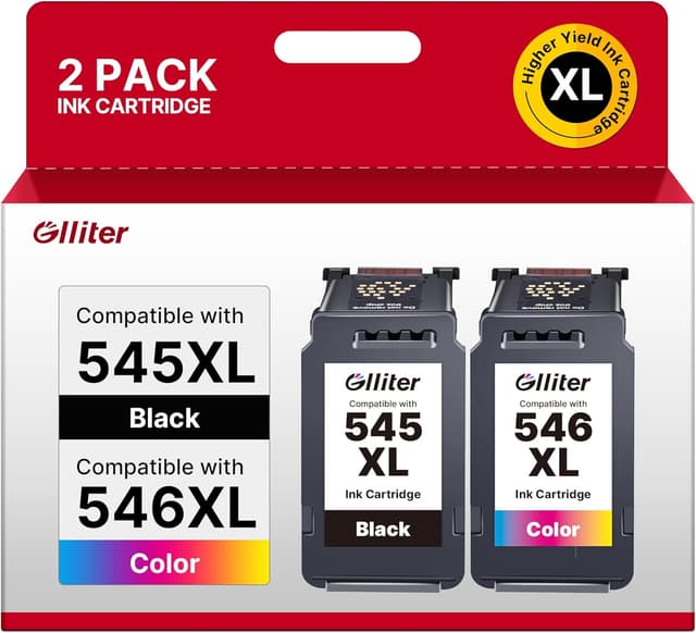 Imagen de Glliter 545XL 546XL Druckerpatronen 400 Seiten đź–¨ en OfertitasTOP