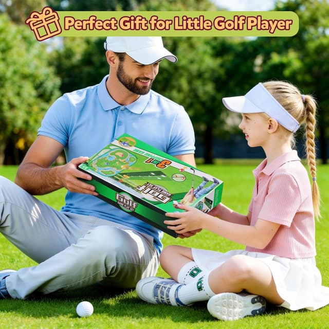Thumbnail 6 de 4-In-1 Kids Sticky Golf Games Set