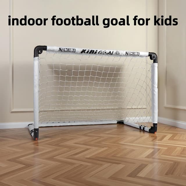 Thumbnail 6 de KiBiGOAL Kids Football Goal Set (90cm x 60cm x 60cm) – Foldable Mini Portable Goal for Indoor & Outdoor Play