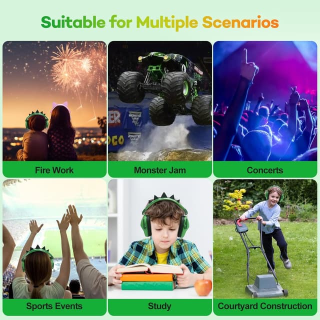 Thumbnail 6 de Cumunebula Kids Ear Defenders 28dB SNR