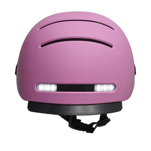 Detalle de Livall BH51M Neo 2021: Casco Rosa con Luz Frontal 🚴♀