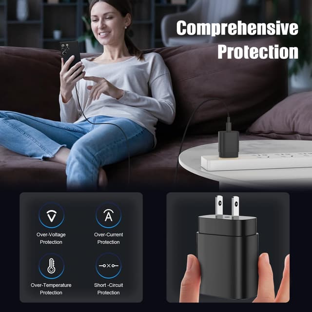 Detalle 2 de Essri Type C Charger 25W Fast Charging