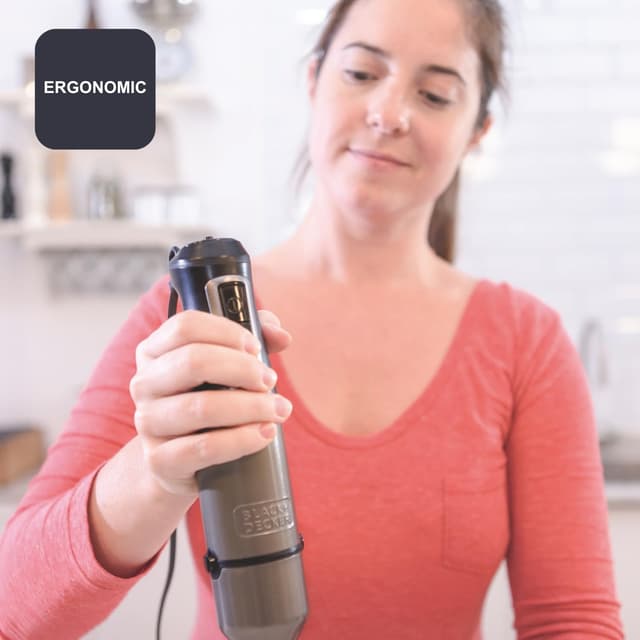 Detalle 1 de Black+Decker frullatore a immersione 1200 W