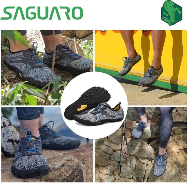Detalle 2 de SAGUARO Scarpe Barefoot Minimaliste Uomo Donna per Indoor e Outdoor multisport