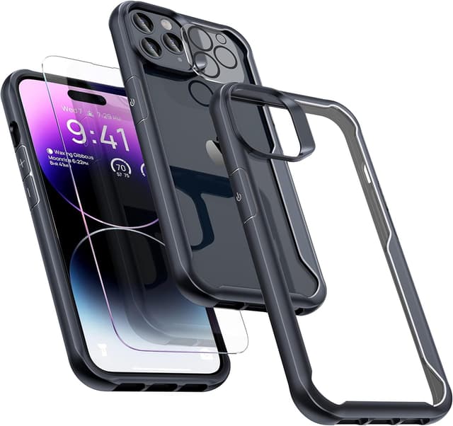 Detalle 2 de ORETECH Funda iPhone 14 Pro MAX con Protectores de Pantalla