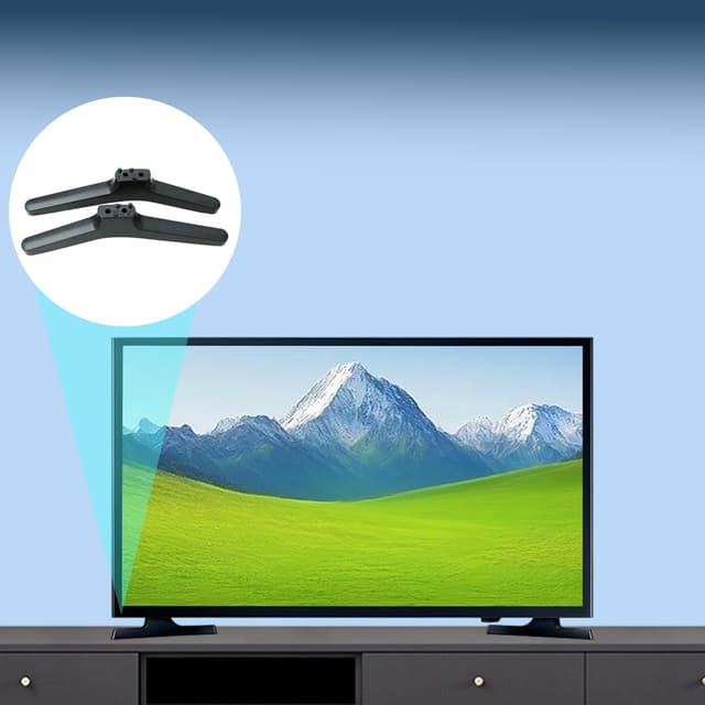 Thumbnail 6 de 32in UN32N5300 TV Stand Legs (with Screws) for compatible Samsung 32" stands