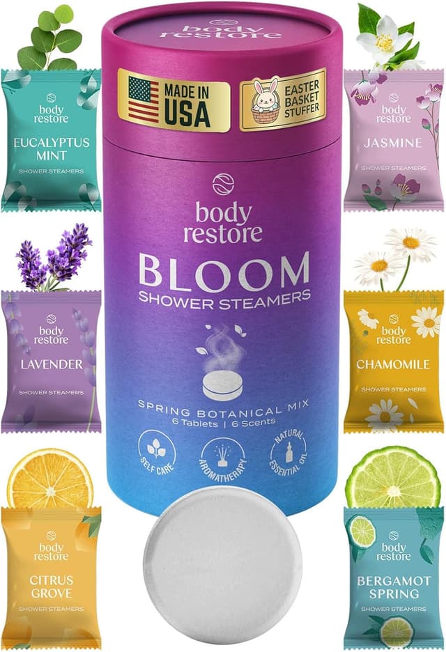 Detalle de Body Restore Bloom 6-Pack Shower Steamers