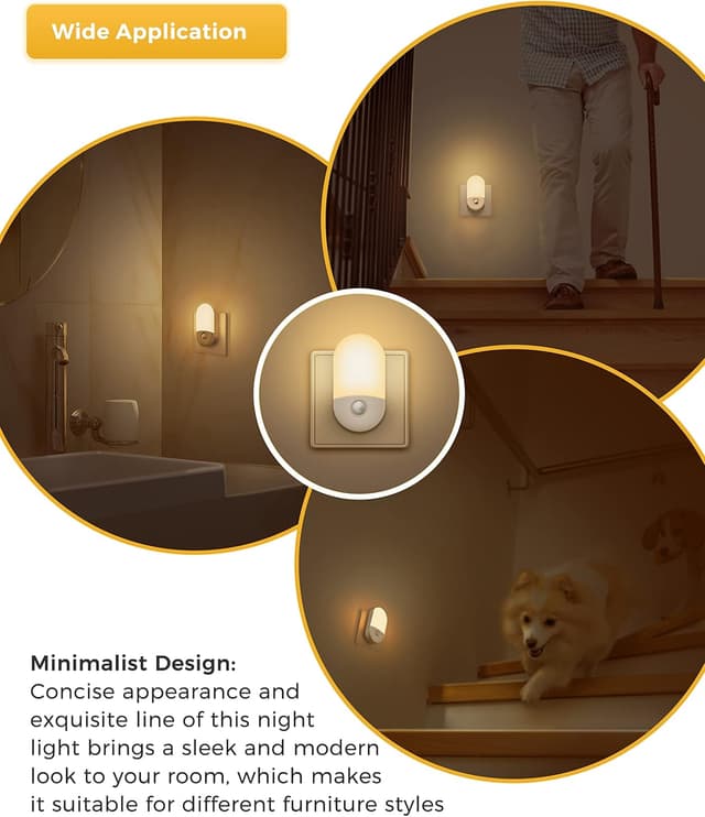 Thumbnail 6 de LOHAS-LED Nachtlicht mit Bewegungsmelder 3000K