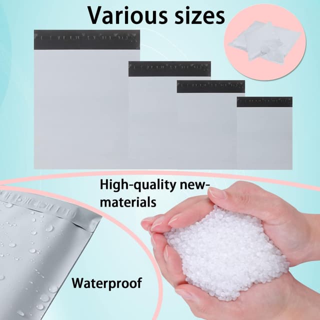 Detalle 2 de HVDHYY Enveloppe plastique 35x45 cm