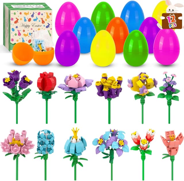 Thumbnail 6 de Ostereier mit Bausteinen 12 Stück für Kinder