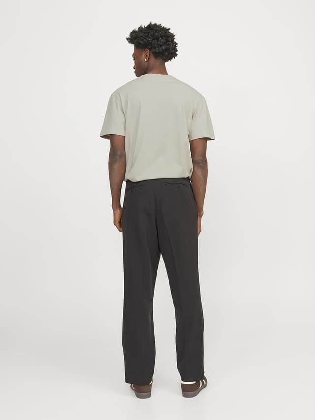 Detalle 2 de JACK & JONES Logo T-Shirt Rundhals 100% Baumwolle