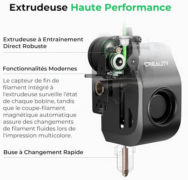 Thumbnail 4 de Creality K2 SE Impression 3D 500 mm/s