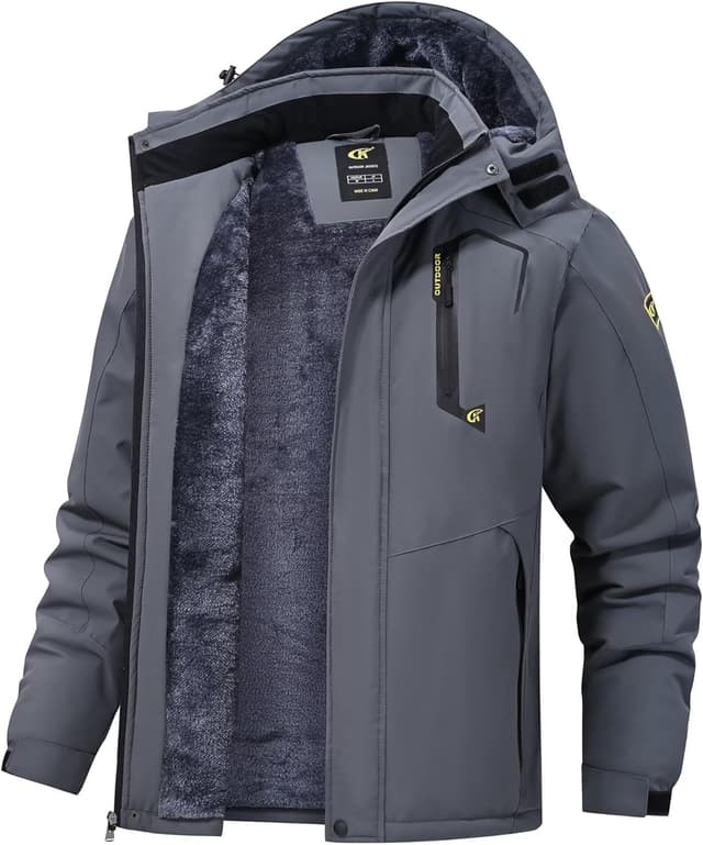 Thumbnail 6 de QPNGRP Mens Waterproof Ski Jacket