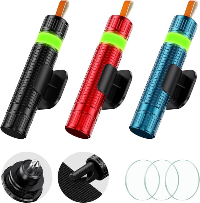 Detalle de XTTANK 2-in-1 Car Window Breaker 3PCS