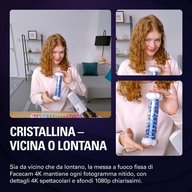 Thumbnail 3 de Elgato Facecam 4K 60 FPS webcam studio