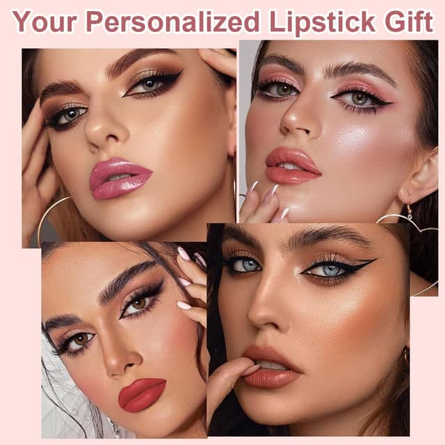 Detalle de LOPHE 10 pz Rossetto liquido waterproof effetto opaco e satinato #01/#02