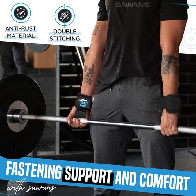 Thumbnail 5 de SAWANS Gewichtheberhaken 8-mm Handgelenkstütze