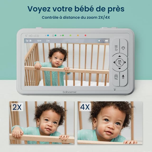 Thumbnail 5 de Babysense HDS2 moniteur vidéo 5"