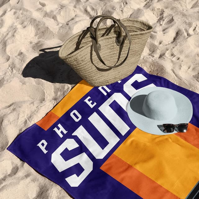 Detalle de Northwest NBA Phoenix Suns Beach Towel (30 x 60 in)