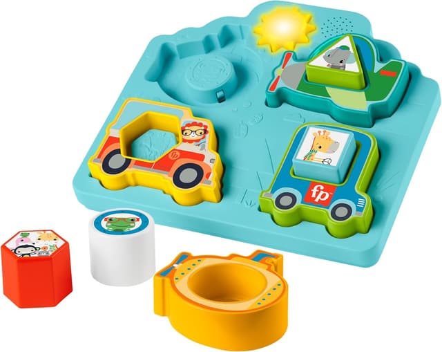 Imagen de Fisher-Price HRP31 Puzzle Véhicules Animaux en OfertitasTOP