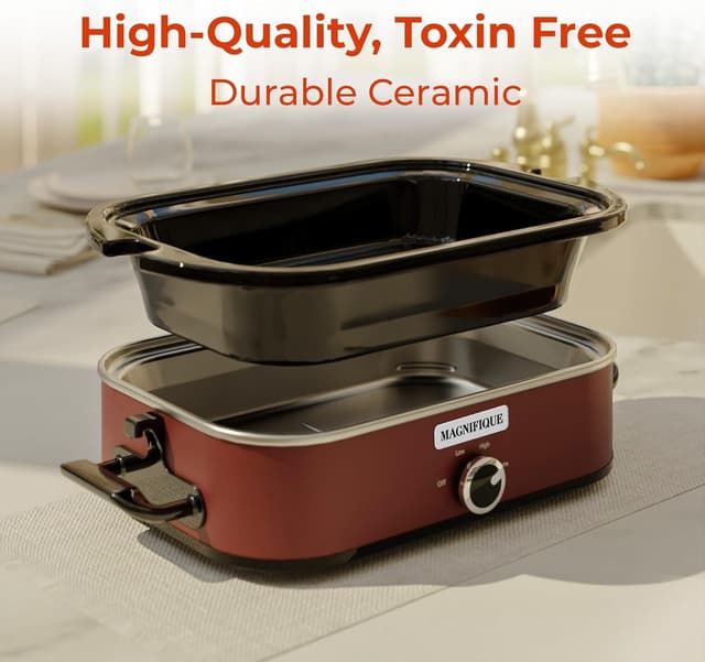 Thumbnail 4 de Magnifique 4-Quart Slow Cooker 🫗