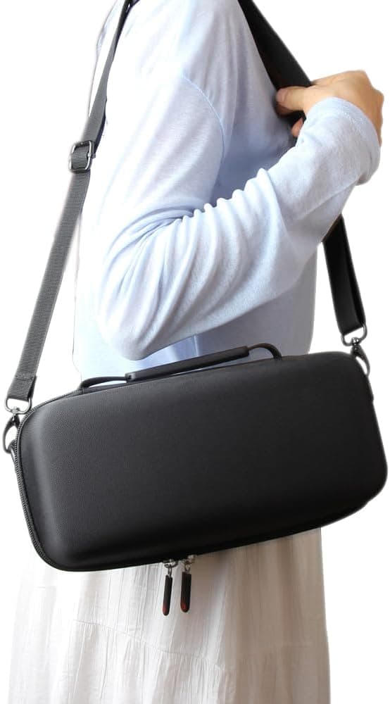 Detalle 2 de Hermitshell hard travel case for Bose SoundLink Max portable speaker (for travel storage, black)