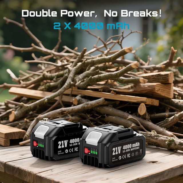 Thumbnail 1 de SEESII Scie sabre sans fil 21 V 3300 SPM