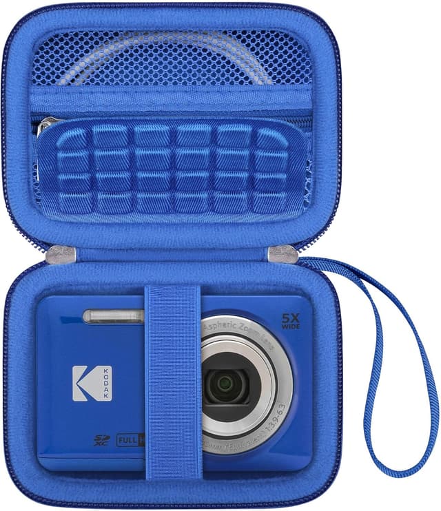 Detalle de Canboc Hard Case for Kodak PIXPRO FZ55/ FZ45/ FZ43/ FZ53 (blue) – case only vlogging camera bag