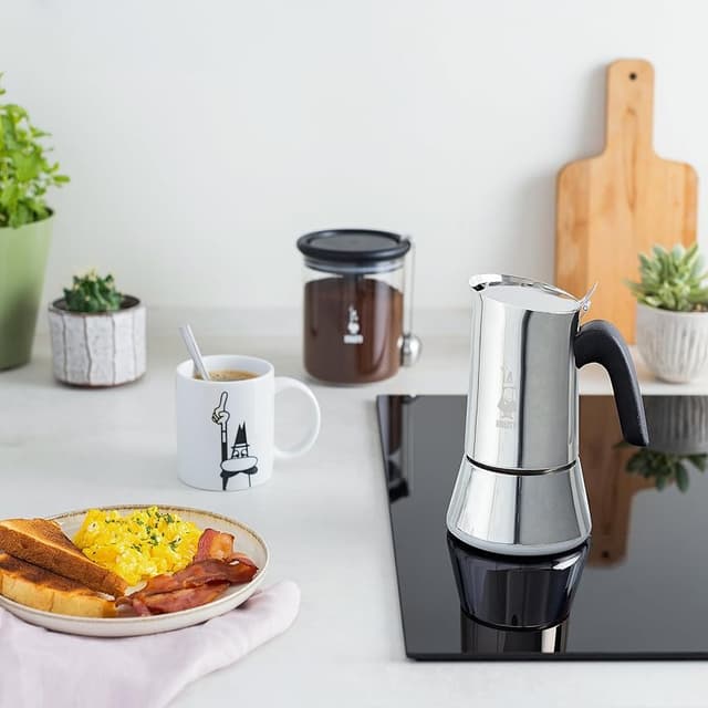 Thumbnail 1 de Bialetti Venus Cafetera Inoxidable para Inducción, 4Tazas ☕